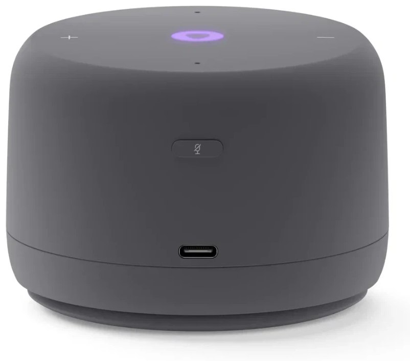 Умная колонка Яндекс Станция Лайт 2 серый YNDX-00026GRY