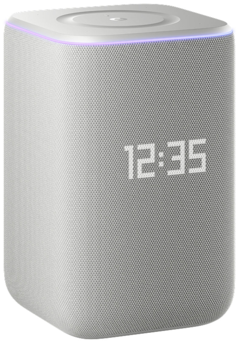 Умная колонка Яндекс Станция 3 с Zigbee серый YNDX-00060GRY